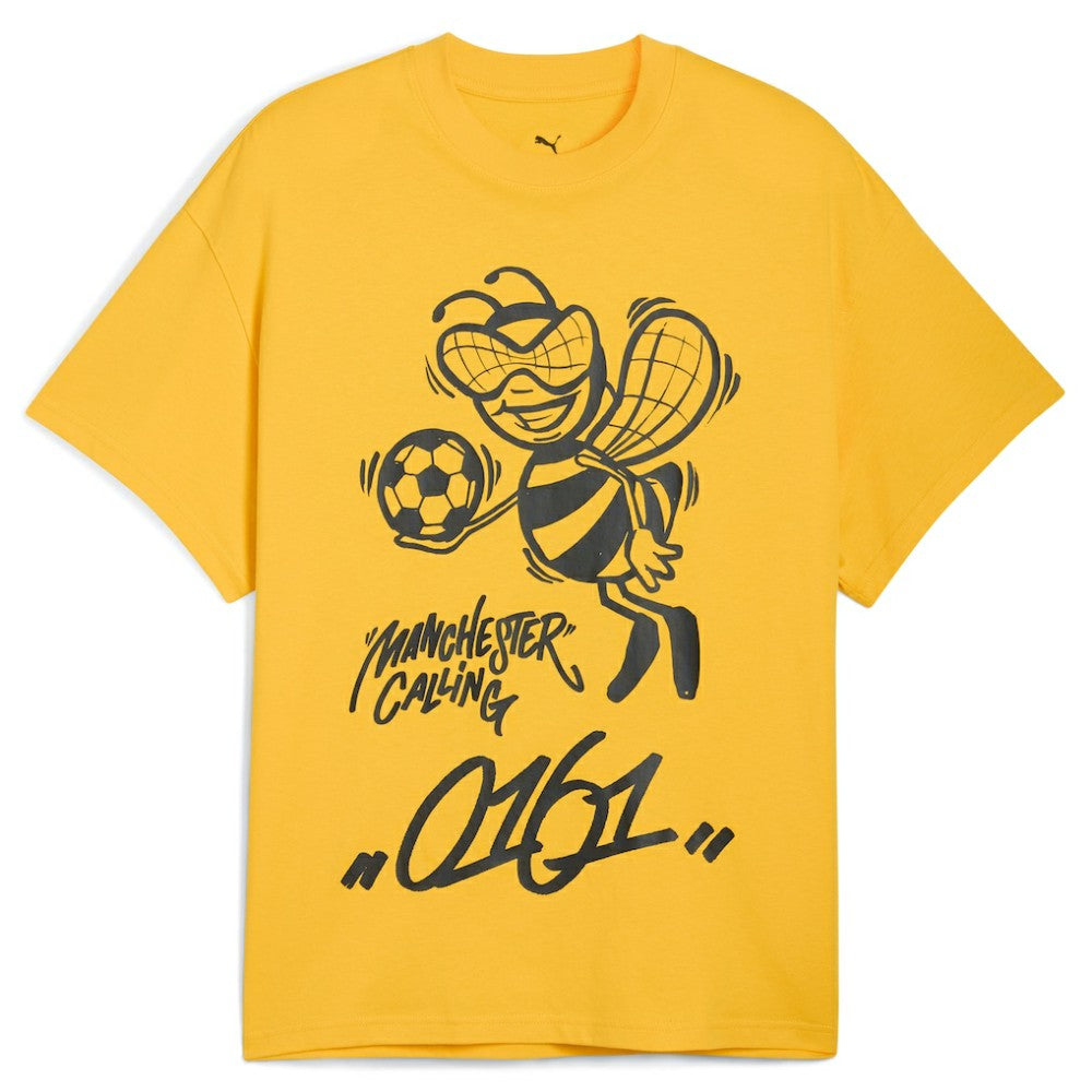 Manchester City 2025 FIFA Club World Cup Hoops T-Shirt Yellow - Puma online