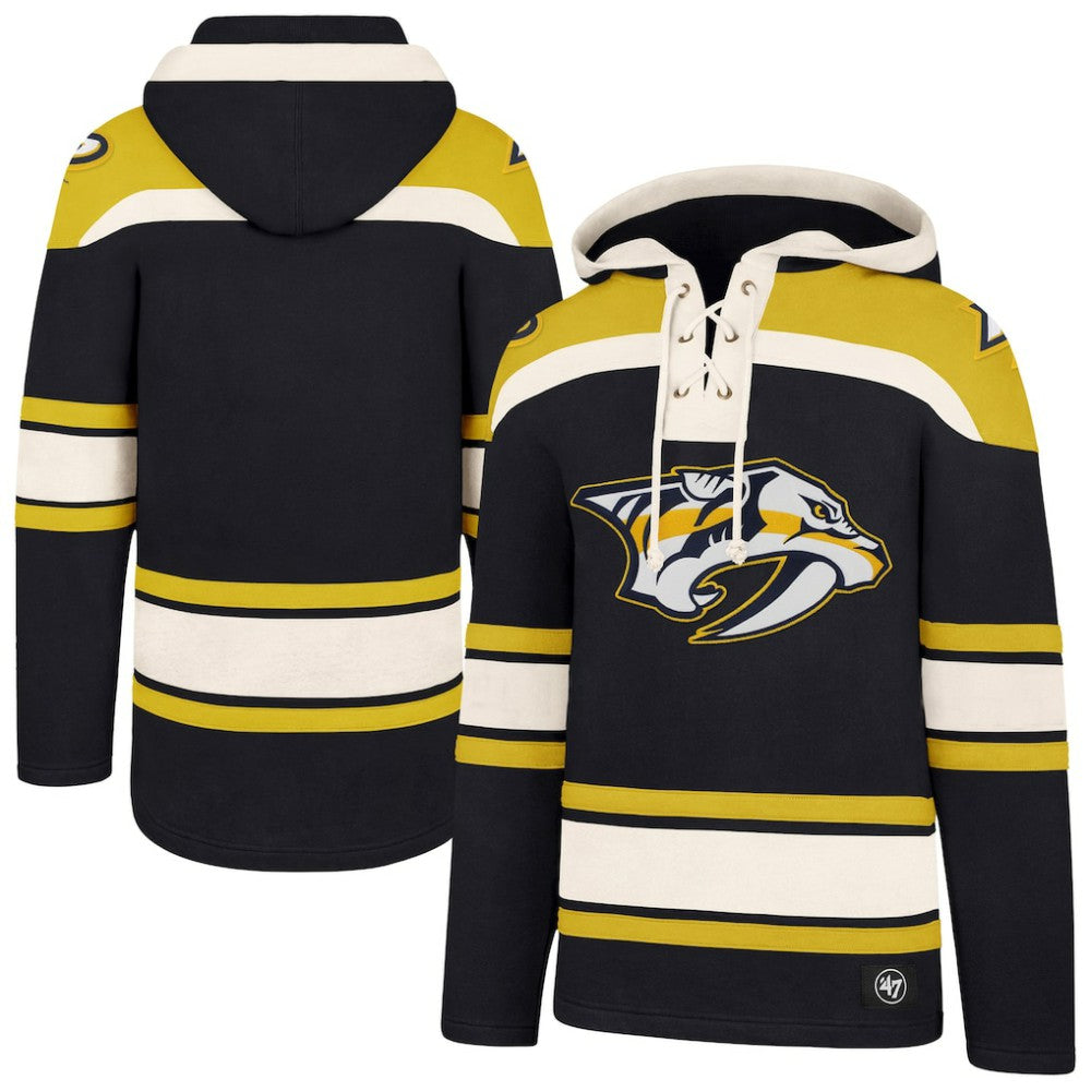 Nashville Predators '47 Superior Lacer Hoodie - Black | US 202773266