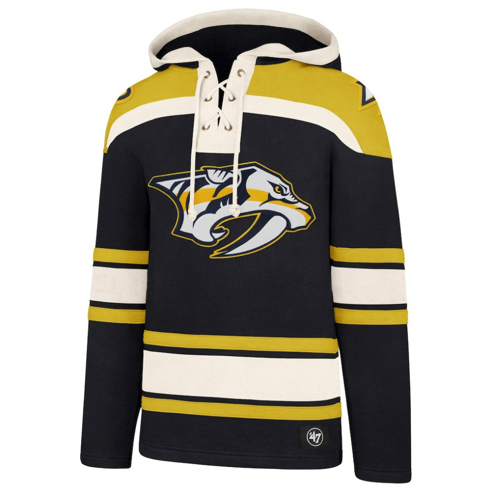 Nashville Predators '47 Superior Lacer Hoodie - Black | US 202773266