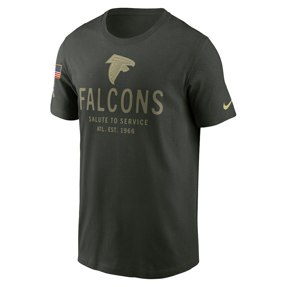 Atlanta Falcons 2025 Salute to Service Sideline Primary Edge Dri-FIT T-Shirt - Forest Green T-shirts