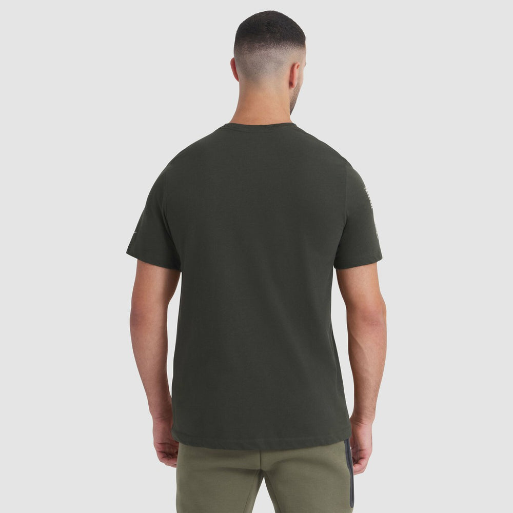 Denver Broncos 2025 Salute to Service Sideline Slub Dri-FIT T-Shirt - Forest Green T-shirts