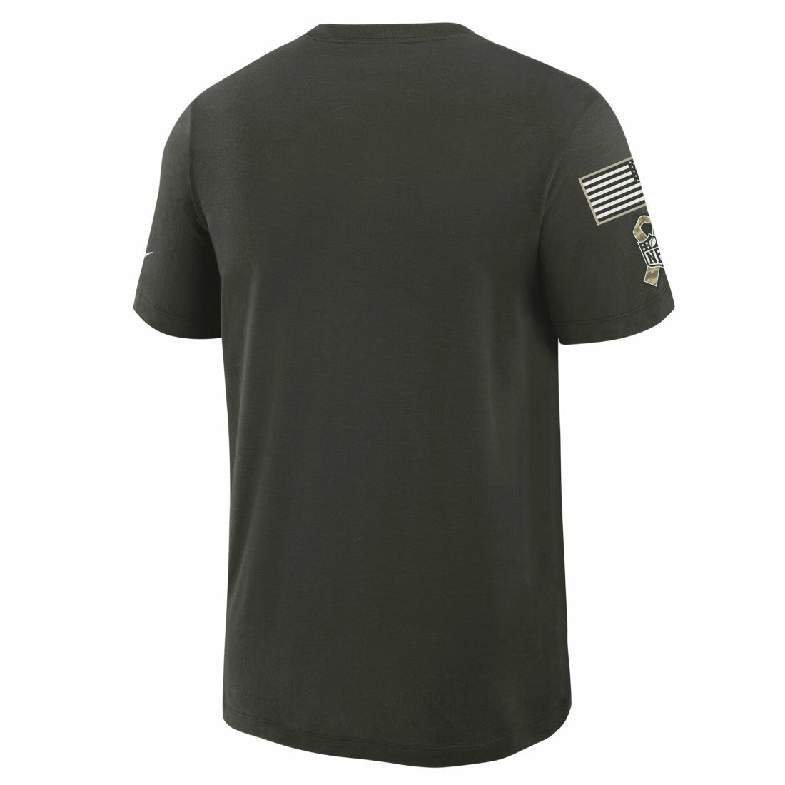 Green Bay Packers 2025 Salute to Service Sideline Slub Dri-FIT T-Shirt - Forest Green T-shirts
