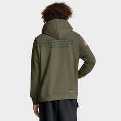 Philadelphia Eagles 2025 Salute to Service Sideline Standard Issue Dri-FIT Hoodie - Olive Hoodies