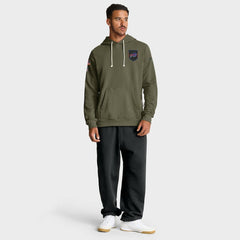 Buffalo Bills Big & Tall 2025 Salute to Service Sideline Dominant Force Dri-FIT Hoodie - Olive Hoodies