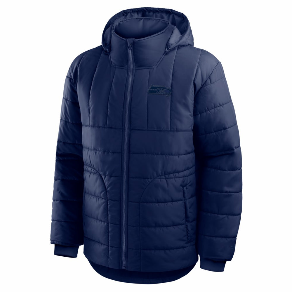 Seattle Seahawks Full-Zip Hooded Jacket - College Navy Jackets
