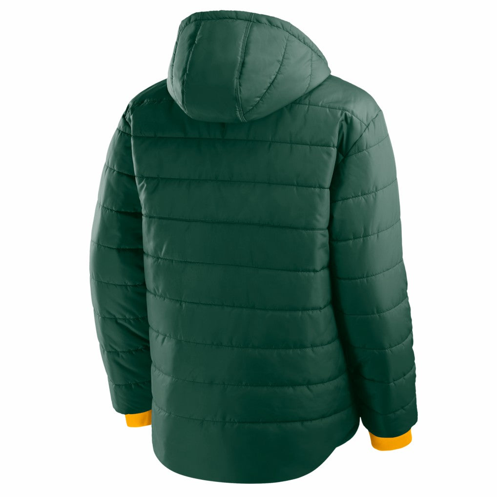 Green Bay Packers Full-Zip Hooded Jacket - Green Jackets