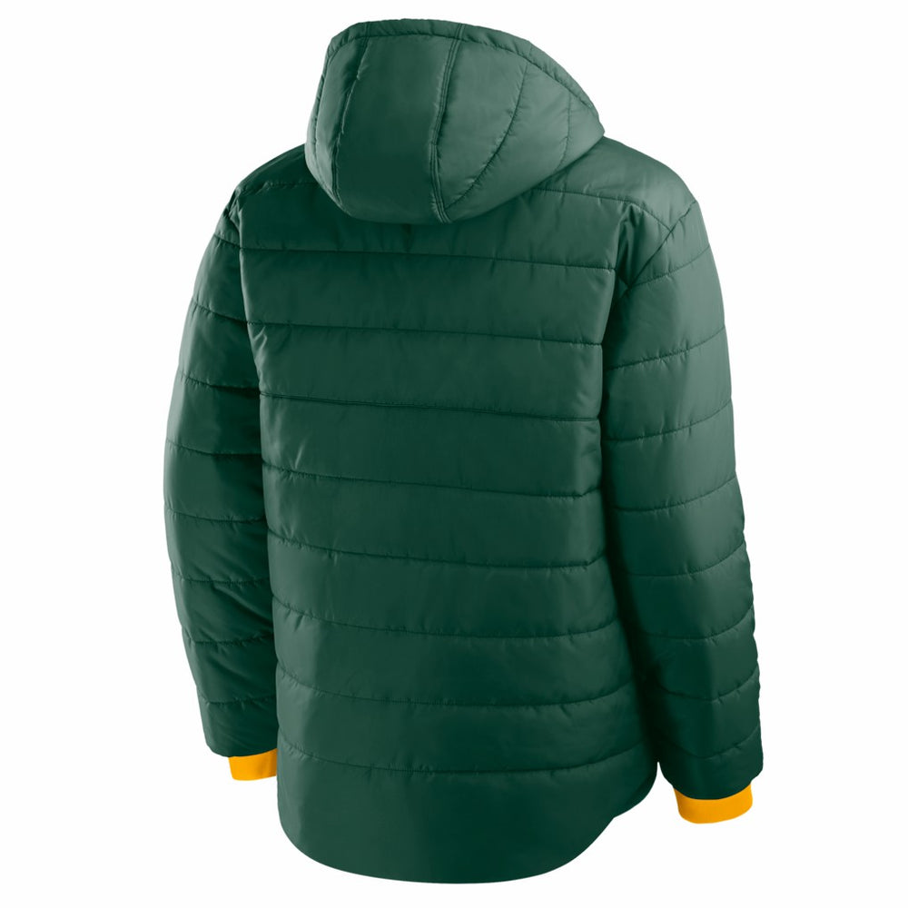 Green Bay Packers Full-Zip Hooded Jacket - Green Jackets