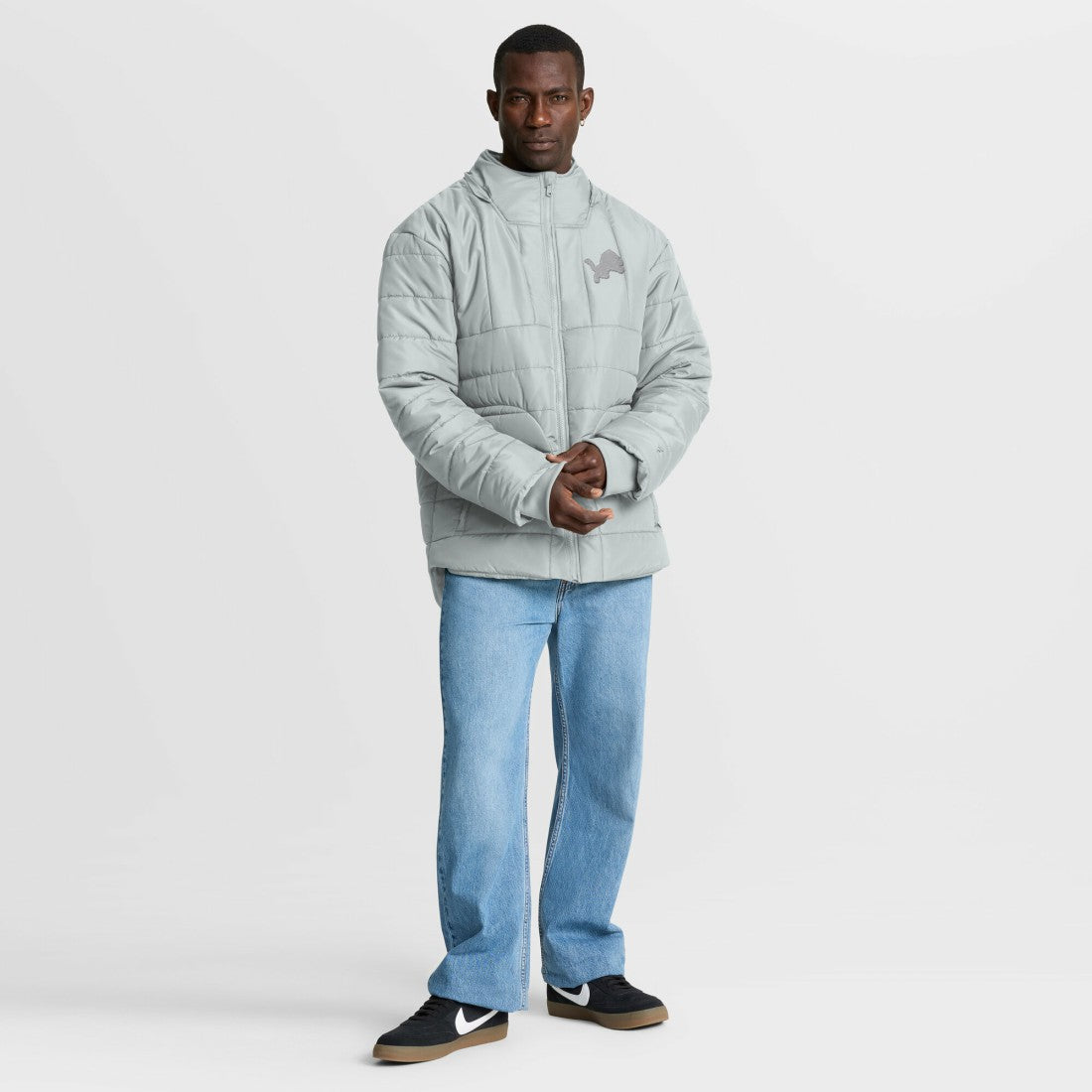Detroit Lions Full-Zip Hooded Jacket - Gray Jackets