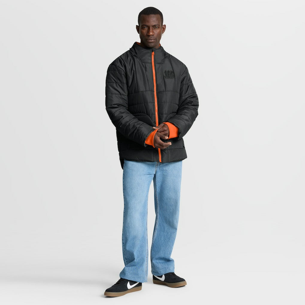 Cincinnati Bengals Full-Zip Hooded Jacket - Black Jackets