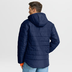 Denver Broncos Full-Zip Hooded Jacket - Navy Jackets