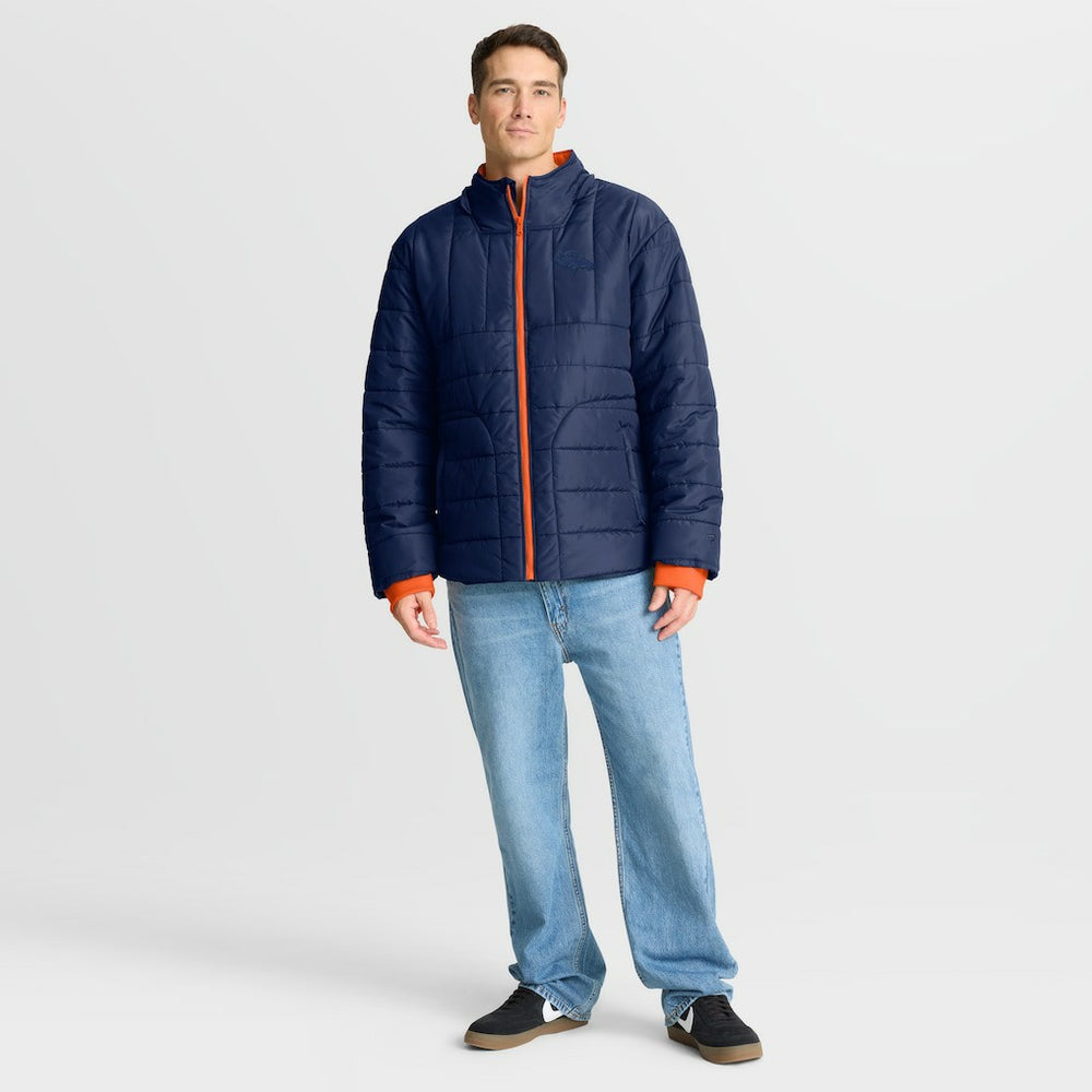 Denver Broncos Full-Zip Hooded Jacket - Navy Jackets