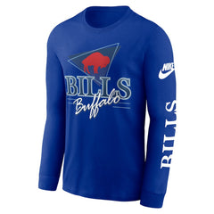 Buffalo Bills Rewind Long Sleeve T-Shirt - Royal T-shirts