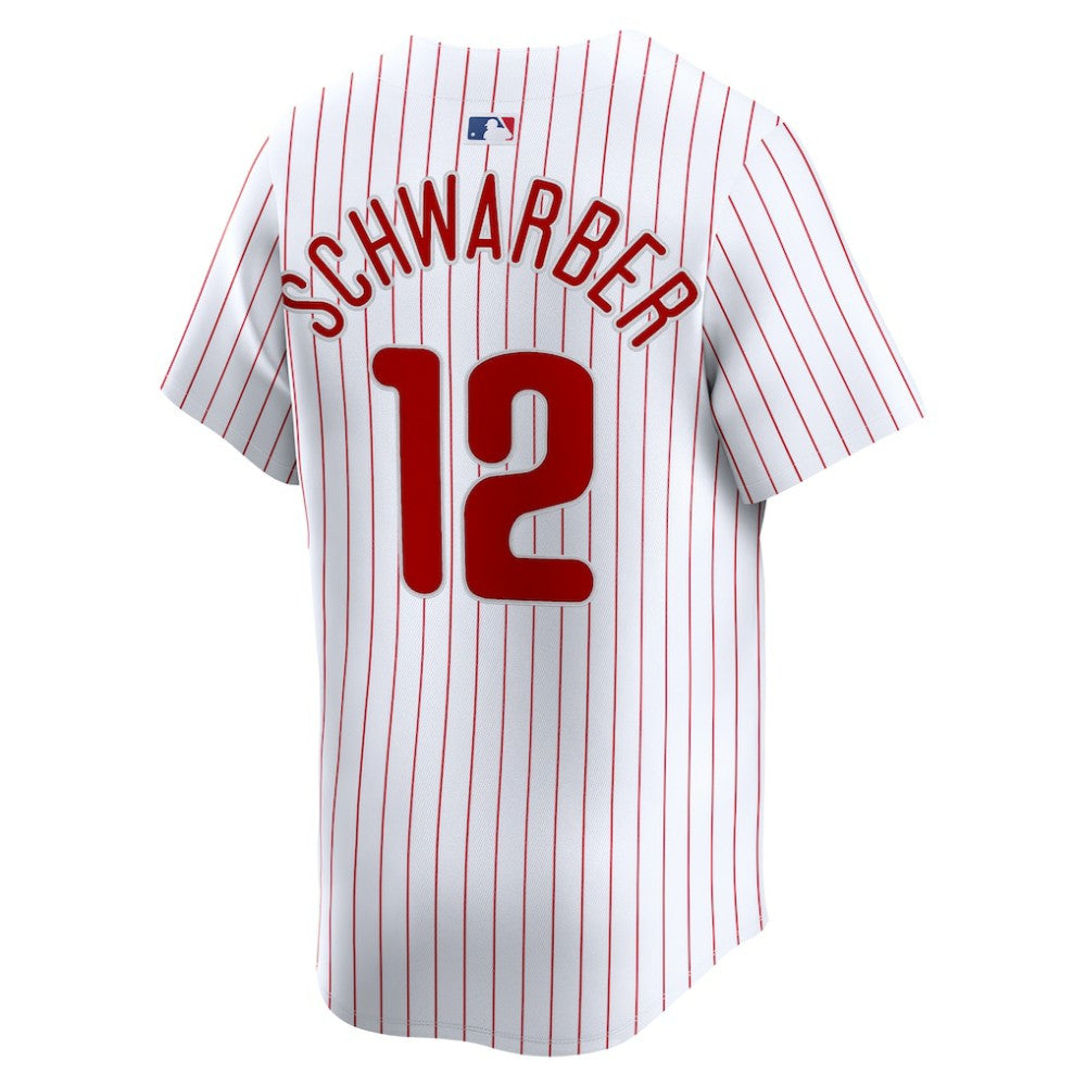Kyle Schwarber Philadelphia Phillies Nike Home Limited Player Jersey - White Jerseys