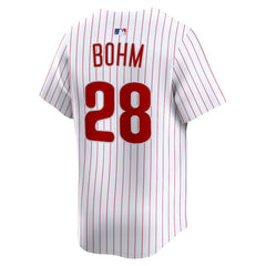 Alec Bohm Philadelphia Phillies Nike Home Limited Player Jersey - White Jerseys