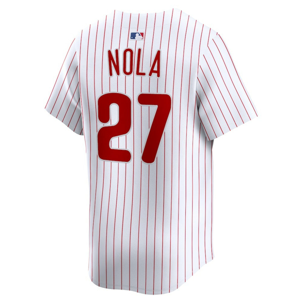 Aaron Nola Philadelphia Phillies Nike Home Limited Player Jersey - White Jerseys