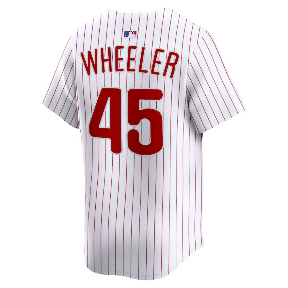 Zack Wheeler Philadelphia Phillies Nike Home Limited Player Jersey - White Jerseys