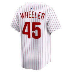 Zack Wheeler Philadelphia Phillies Nike Home Limited Player Jersey - White Jerseys