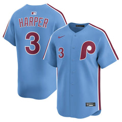 Bryce Harper Philadelphia Phillies Nike Alternate Limited Player Jersey - Light Blue Jerseys