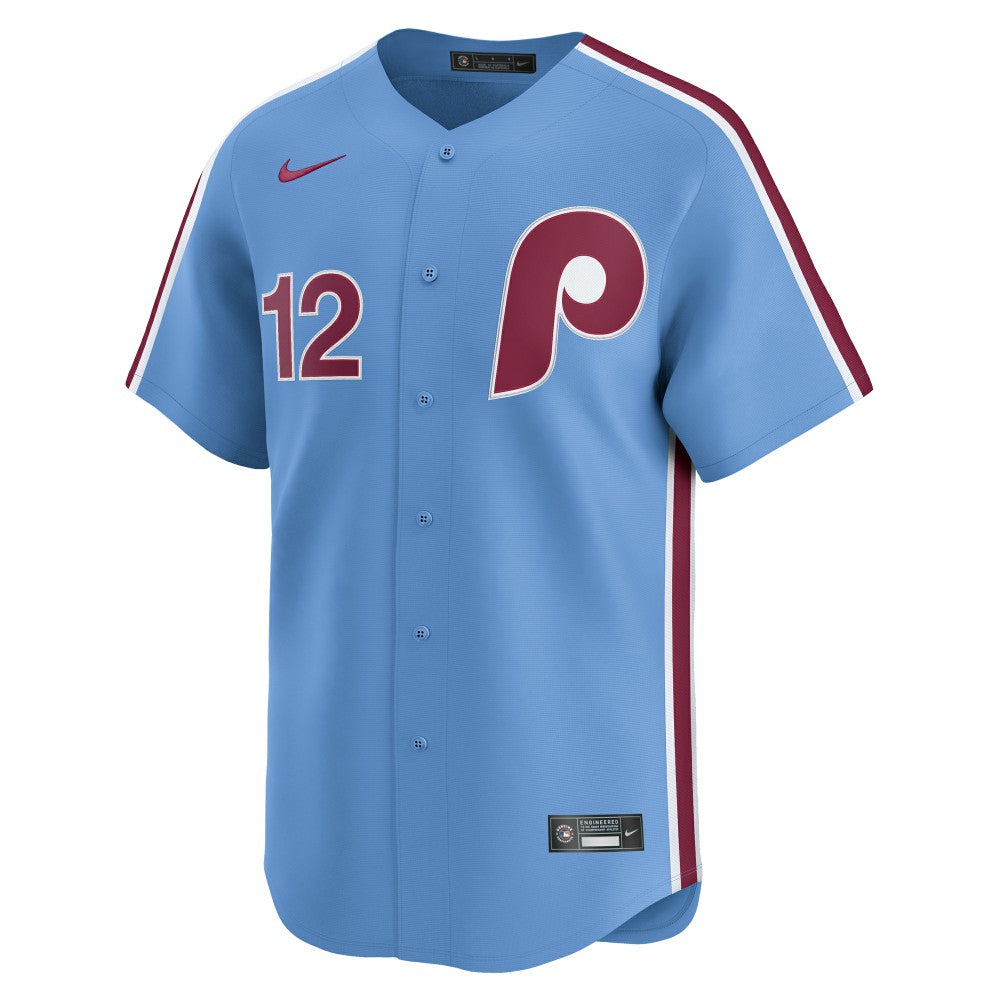 Kyle Schwarber Philadelphia Phillies Nike Alternate Limited Jersey - Light Blue Jerseys