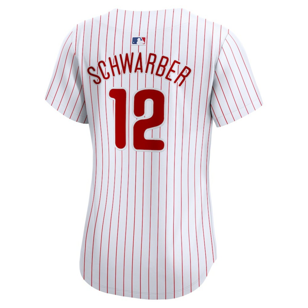 Kyle Schwarber Philadelphia Phillies Nike Women's Home Limited Player Jersey - White Jerseys