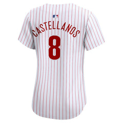 Nick Castellanos Philadelphia Phillies Nike Women's Home Limited Player Jersey - White Jerseys