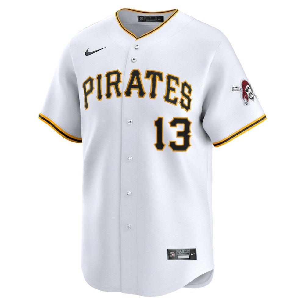 Ke'Bryan Hayes Pittsburgh Pirates Nike Home Limited Player Jersey - White Jerseys