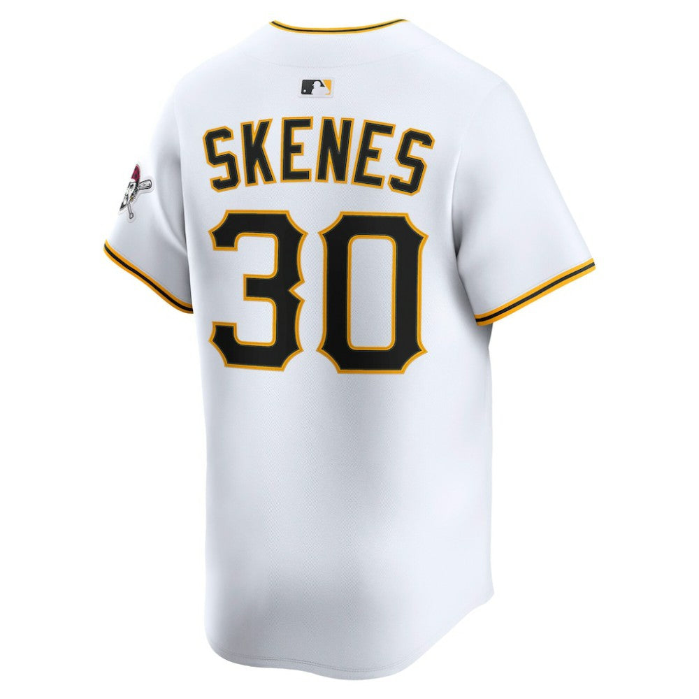 Paul Skenes Pittsburgh Pirates Nike Home Limited Player Jersey - White Jerseys