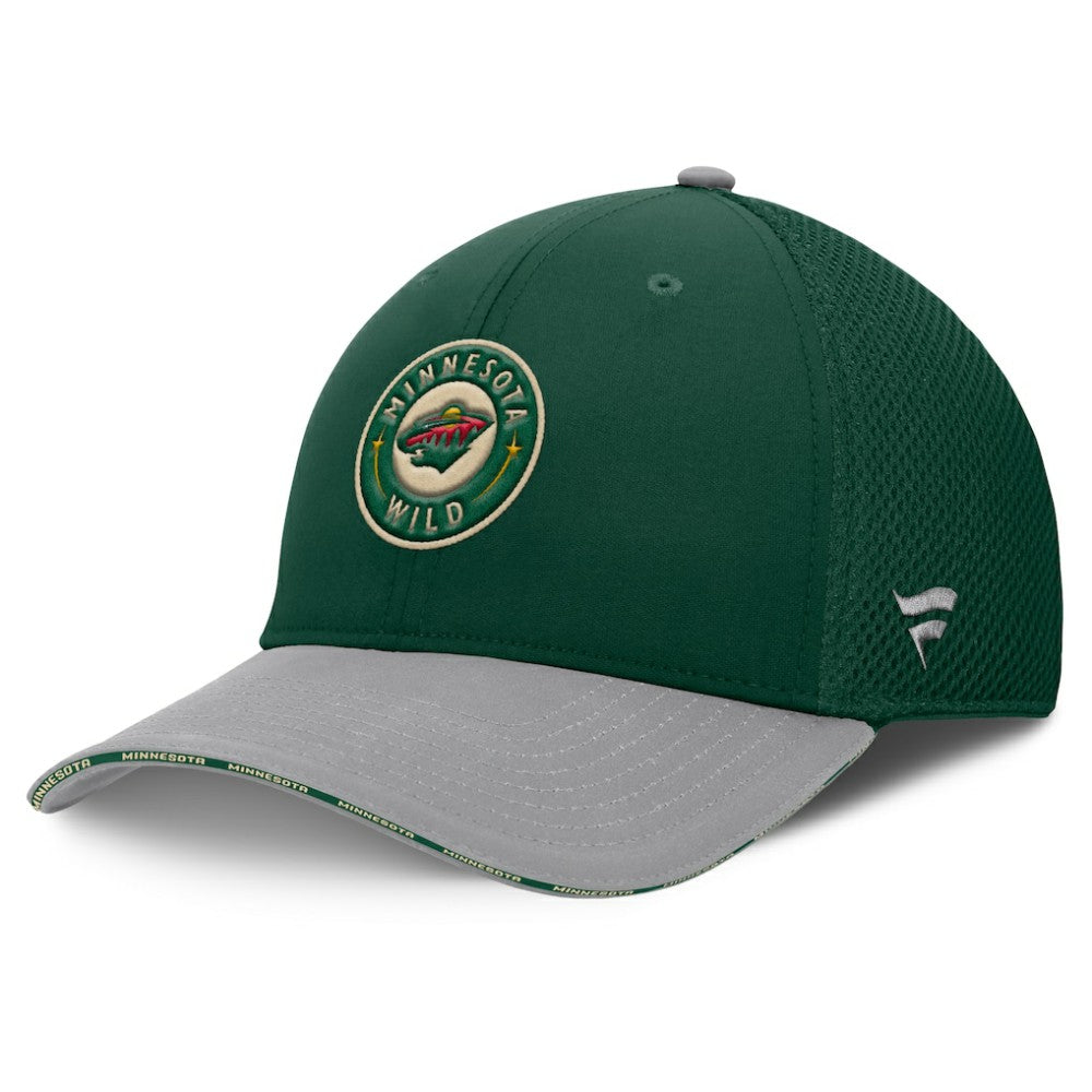 Minnesota Wild Fanatics Fundamentals Span Flex Hat - Green | US 202777466