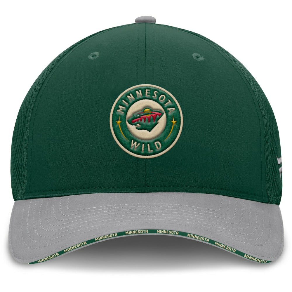 Minnesota Wild Fanatics Fundamentals Span Flex Hat - Green | US 202777466