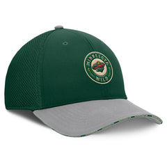 Minnesota Wild Fanatics Fundamentals Span Flex Hat - Green | US 202777466