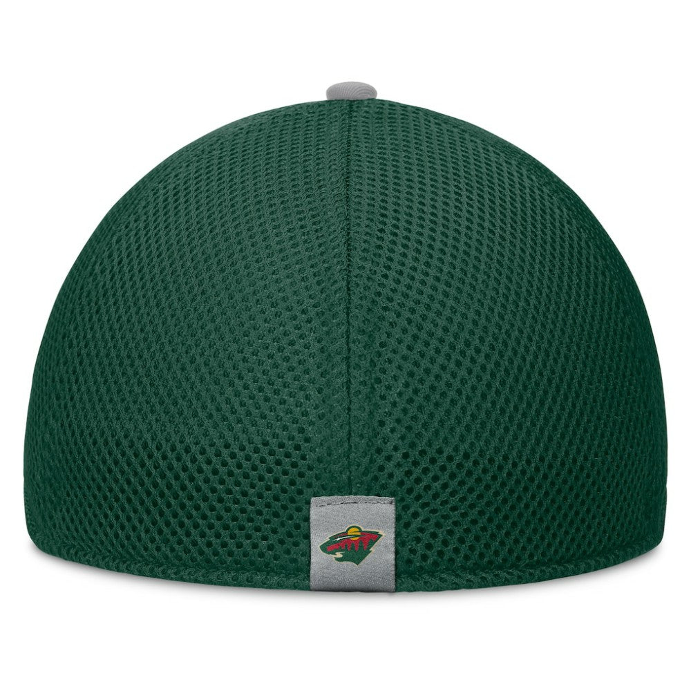 Minnesota Wild Fanatics Fundamentals Span Flex Hat - Green | US 202777466