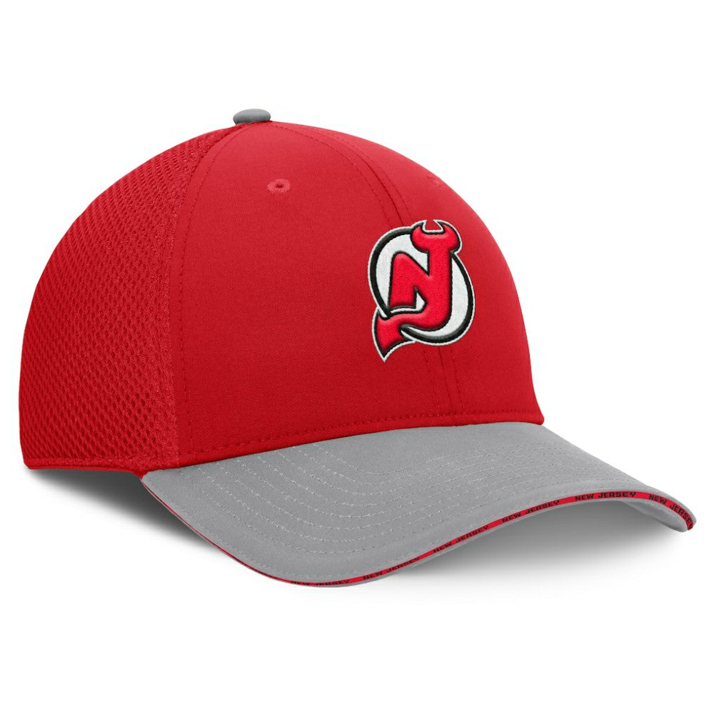 New Jersey Devils Fanatics Fundamentals Span Flex Hat - Red | US 202777470