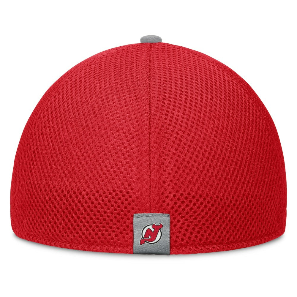 New Jersey Devils Fanatics Fundamentals Span Flex Hat - Red | US 202777470