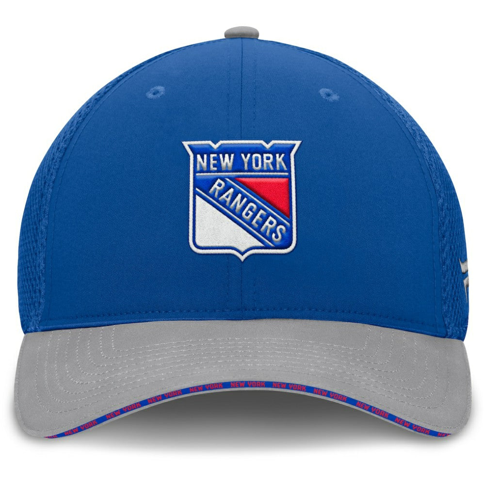 New York Rangers Fanatics Fundamentals Span Flex Hat - Blue | US 202777471
