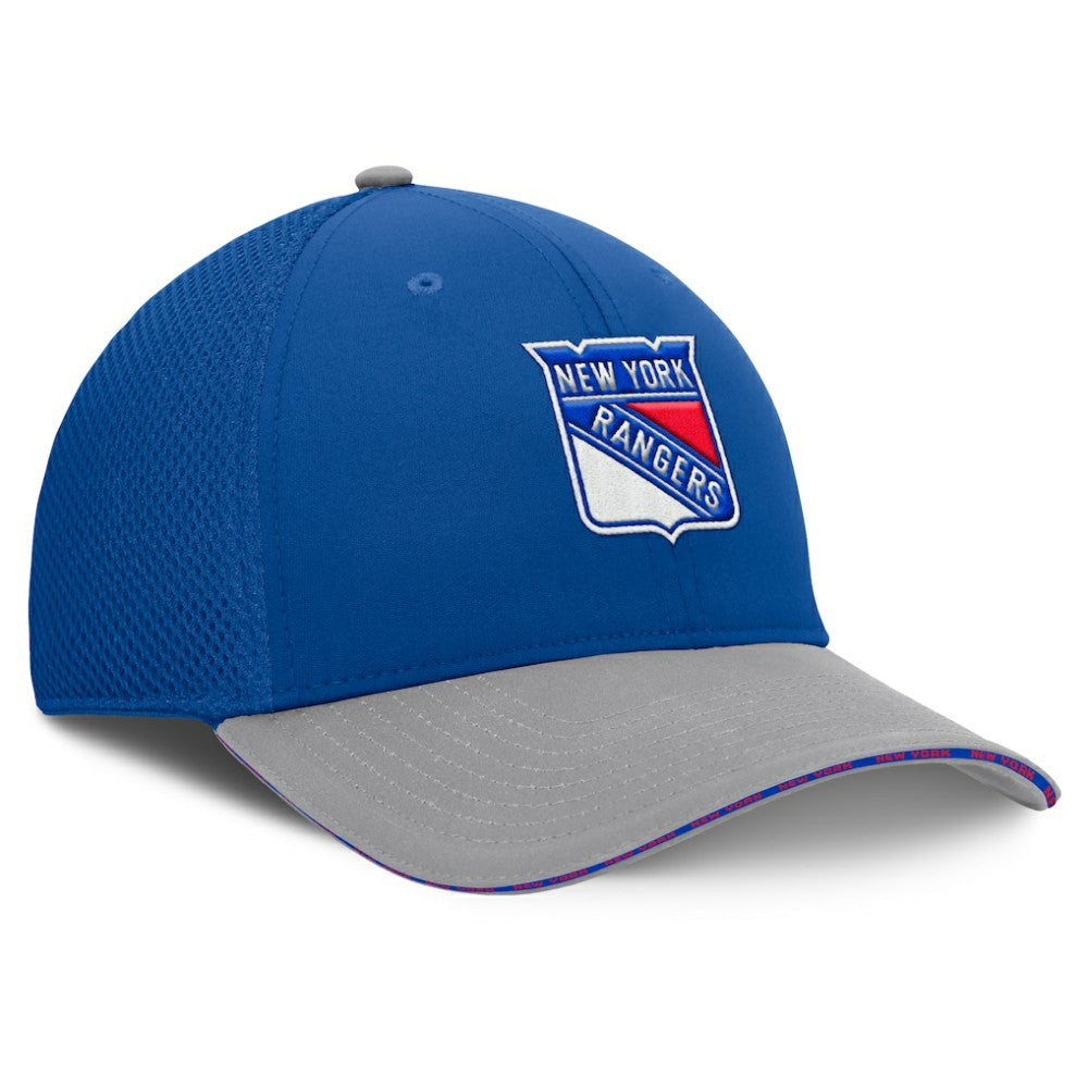 New York Rangers Fanatics Fundamentals Span Flex Hat - Blue | US 202777471