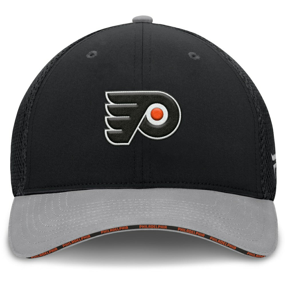 Philadelphia Flyers Fanatics Fundamentals Span Flex Hat - Black | US 202777472