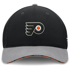 Philadelphia Flyers Fanatics Fundamentals Span Flex Hat - Black | US 202777472