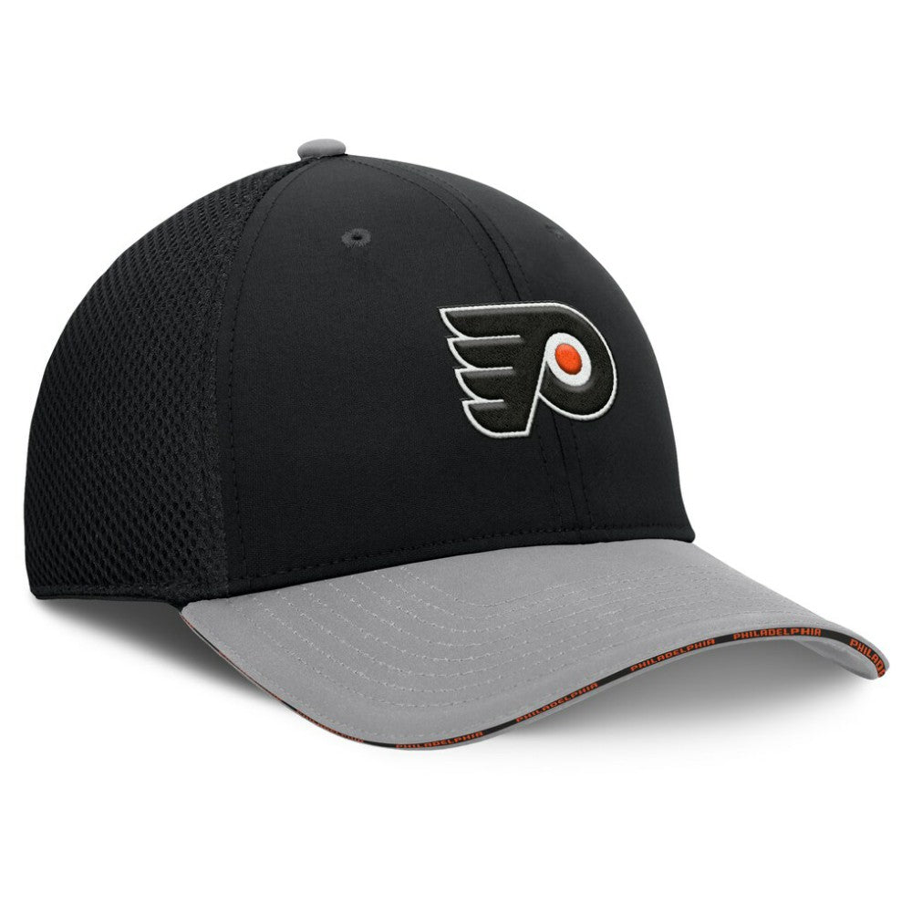 Philadelphia Flyers Fanatics Fundamentals Span Flex Hat - Black | US 202777472