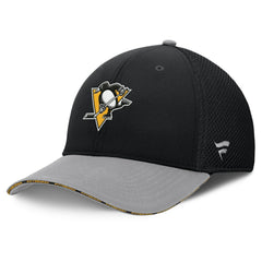 Pittsburgh Penguins Fanatics Fundamentals Span Flex Hat - Black | US 202777473