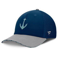 Seattle Kraken Fanatics Fundamentals Span Flex Hat - Deep Sea Blue | US 202777475