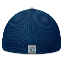 Seattle Kraken Fanatics Fundamentals Span Flex Hat - Deep Sea Blue | US 202777475