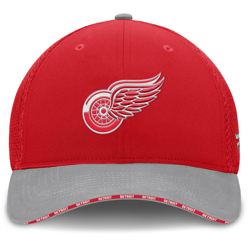 Detroit Red Wings Fanatics Fundamentals Span Flex Hat - Red | US 202777482