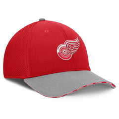 Detroit Red Wings Fanatics Fundamentals Span Flex Hat - Red | US 202777482
