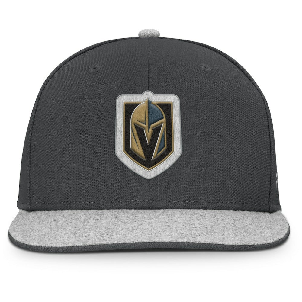 Vegas Golden Knights Fanatics Fundamentals Loden Snapback Hat - Charcoal | US 202777488