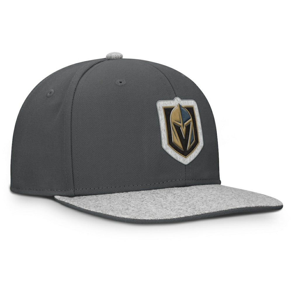 Vegas Golden Knights Fanatics Fundamentals Loden Snapback Hat - Charcoal | US 202777488