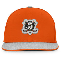 Anaheim Ducks Fanatics Fundamentals Loden Snapback Hat - Orange | US 202777490