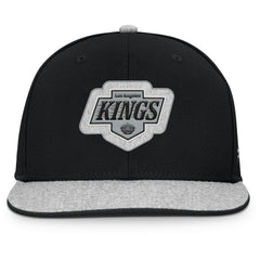 Los Angeles Kings Fanatics Fundamentals Loden Snapback Hat - Black | US 202777496