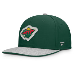 Minnesota Wild Fanatics Fundamentals Loden Snapback Hat - Green | US 202777497