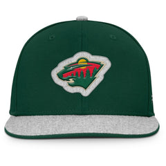 Minnesota Wild Fanatics Fundamentals Loden Snapback Hat - Green | US 202777497