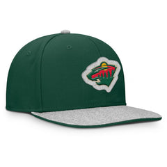 Minnesota Wild Fanatics Fundamentals Loden Snapback Hat - Green | US 202777497